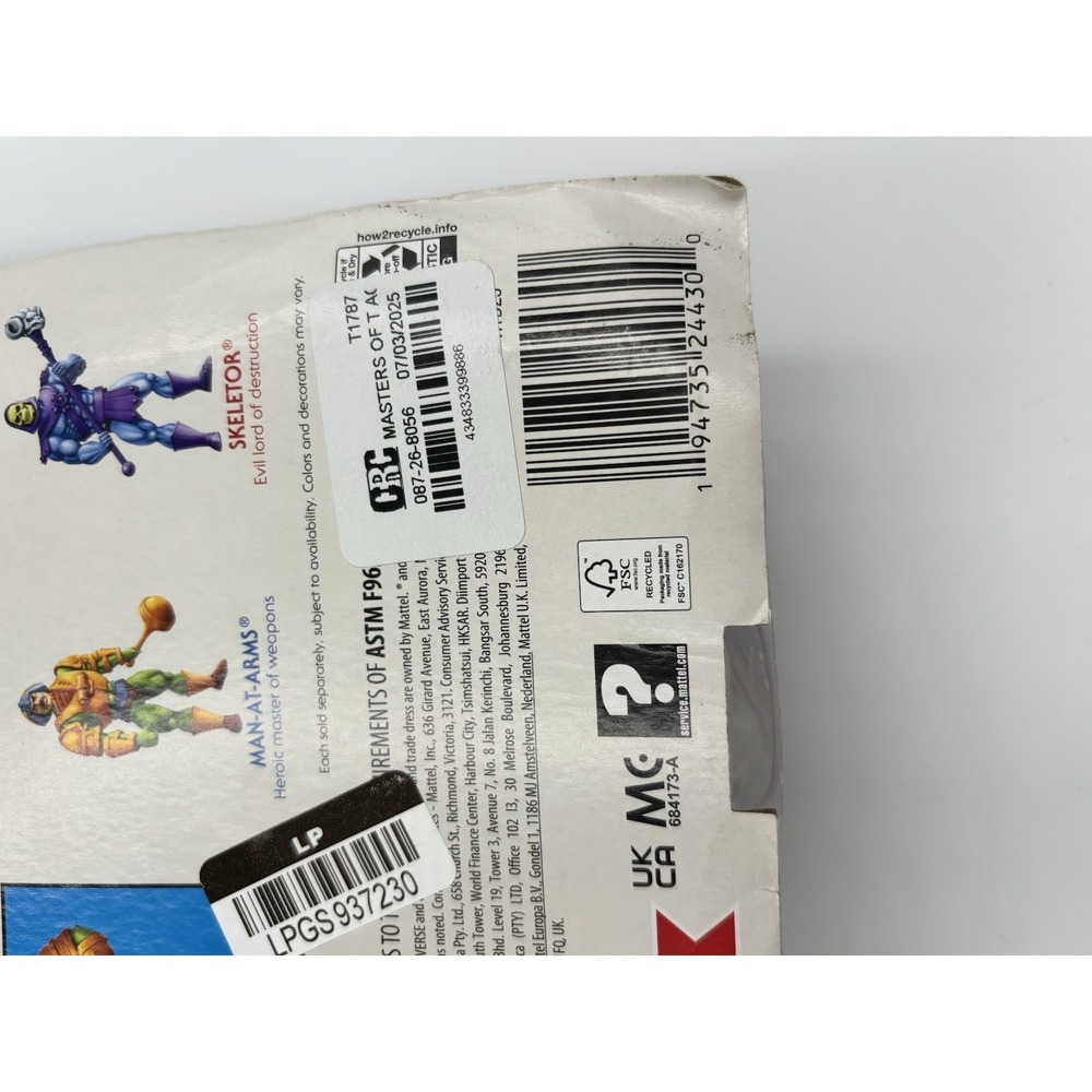 Mattel MASTERS OF THE UNIVERSE Origins MAN-AT ARMS Cartoon Collection- moc - Picture 7 of 9